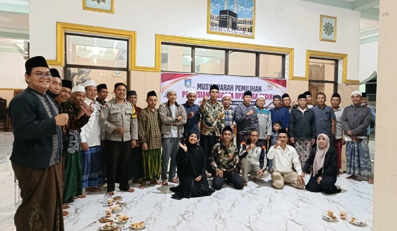 Demokrasi Desa Kediri Naik Kelas! 27 Bakal Calon Ramaikan Pemilihan BPD dengan Sistem Coblos Perdana
